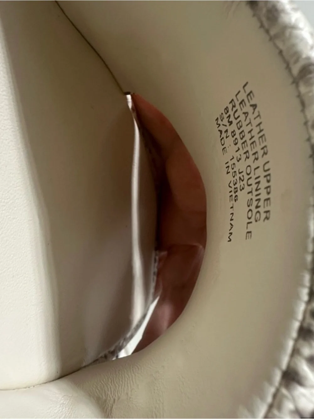 Tory Burch Ivory Snake-Embossed Slide Mules